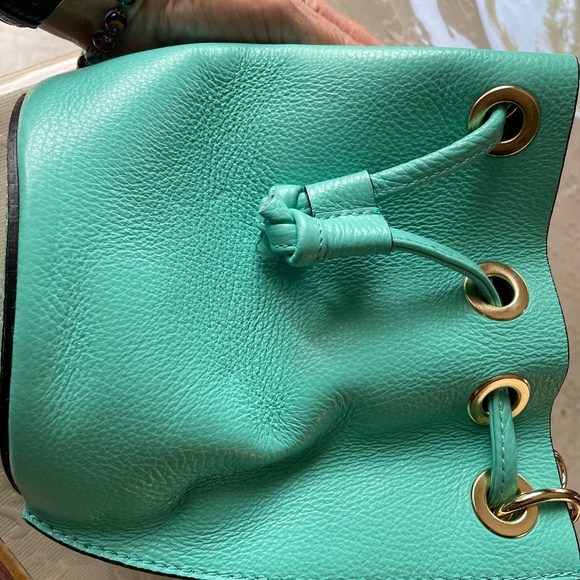 Leather Italian Bucket Bag - Picture 2 of 11